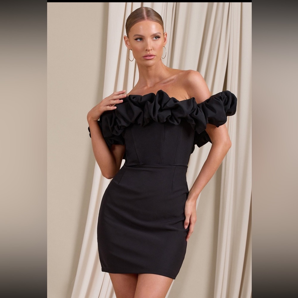 LBD - Mini off the shoulder dress